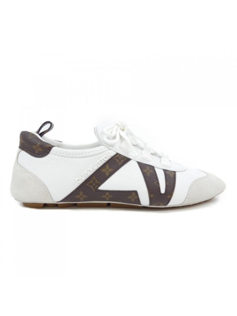 Louis Vuitton Size 36.5 White Sneakers - Picture 1 of 6